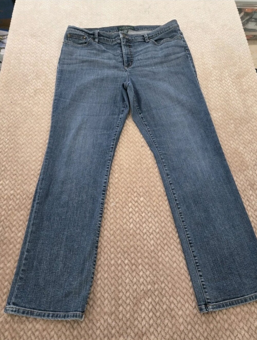 Lauren Ralph Lauren LRL Jeans Co Petite 14P Bootcut Stretch Jeans
